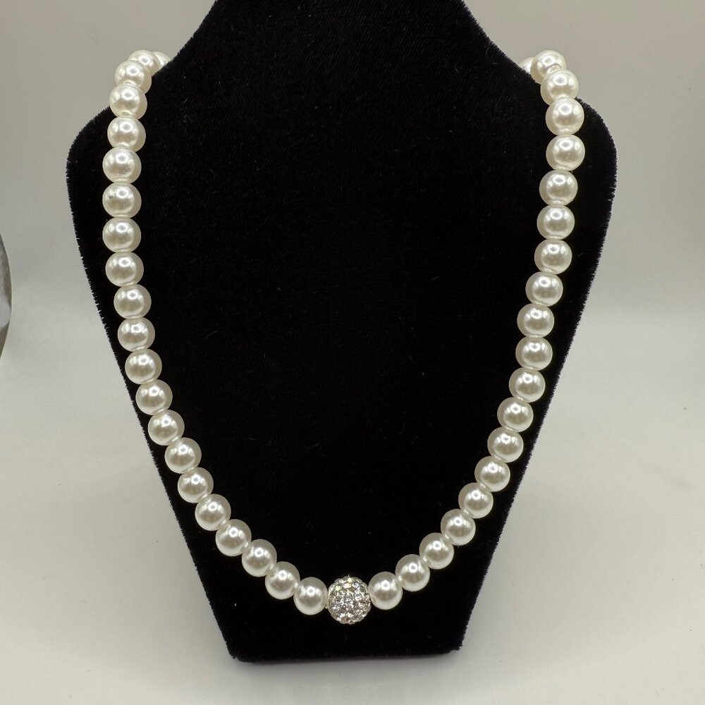 Faux Pearl Necklace